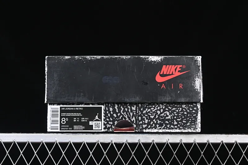 All categories Air Jordan Jordan series basketball shoes Air Jordan 3 GX foreign trade version Air Jordan 3 "White Cement Reimagined" AJ3 Joe 3 new white cement replica basketball shoes DN3707-100